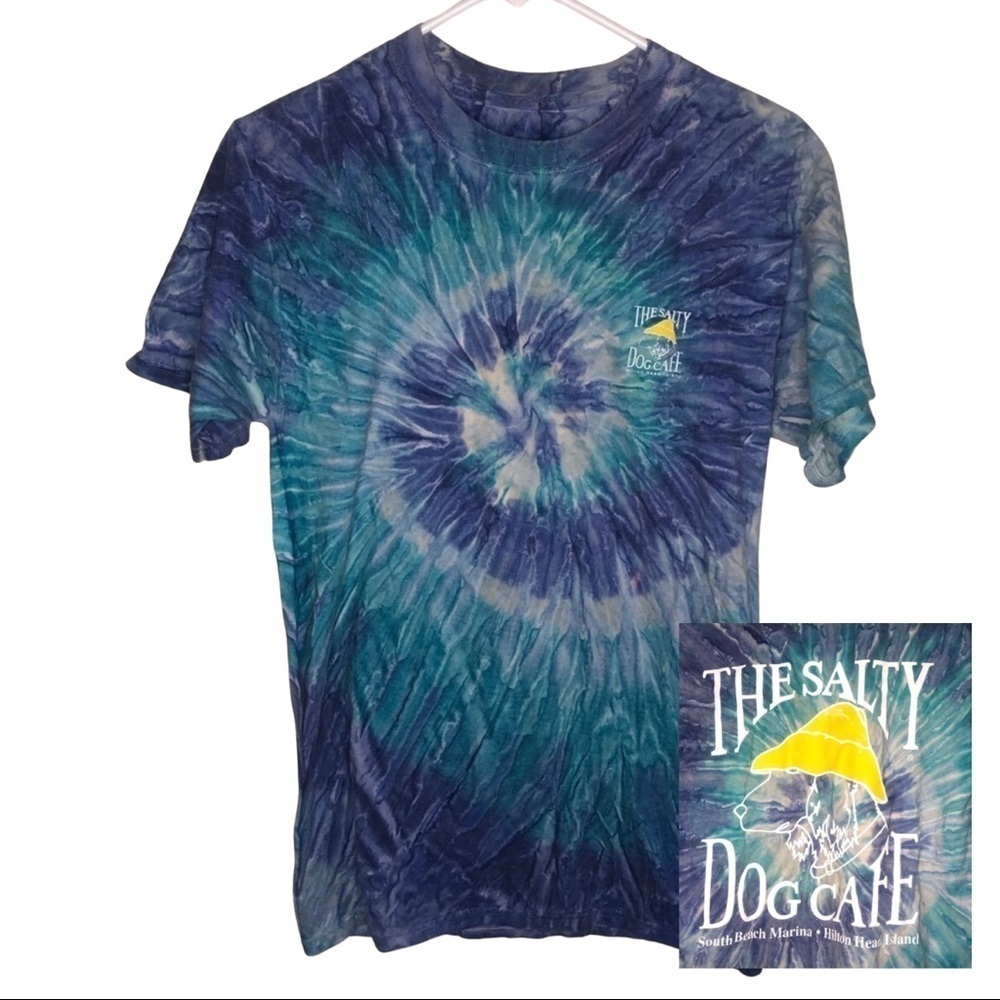 The Salty Dog Café Hilton Head Island Tie Dye T-shirt